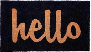 lot 157 image: Calloway Mills Script Hello Doormat