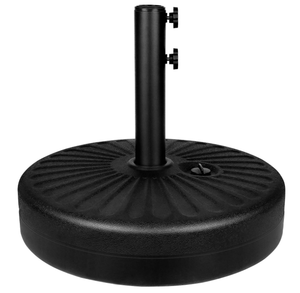 lot 159 image: Simple Deluxe 20 Heavy Duty Patio Market Umbrella Base Stand with Steel Holder Water Filled