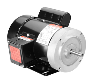 lot 167 image: VEVOR 1HP Electric Motor 3450 RPM, AC 115V230V, 56C Frame, Air Compressor Motor Single Phase