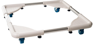 lot 171 image: Adjustable Dolly Cart  Appliance Roller with Telescoping Base and Locking Caster Wheels