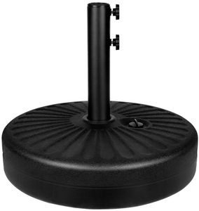 lot 180 image: Simple Deluxe 20 Heavy Duty Patio Market Umbrella Base Stand with Steel Holder Water Filled