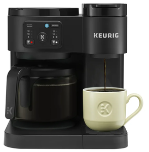 lot 431 image: Keurig K-Duo Essentials, Hot & Iced Single-Serve K-Cup Pod Coffee Maker & Carafe