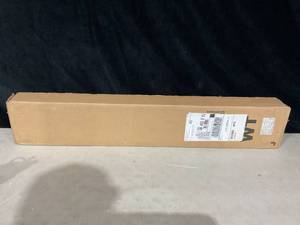 lot 383 image: 2 Cordless 28 x 72 Faux Wood Blinds, White