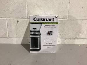 lot 464 image: Cuisinart Supreme Grind Automatic Burr Mill
