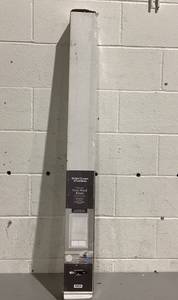 lot 468 image: Better Homes & Gardens 2 Cordless Faux Wood Horizontal Blinds, White, 46 W x 64 L