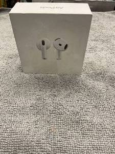 lot 14 image: Apple - AirPods 4 with Active Noise Cancellation - White