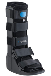 lot 281 image: United Ortho Short Air Cam Walker Fracture Boot, Medium, Black