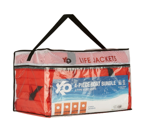 lot 296 image: USCG Approved Type II Universal Life Vest Pack