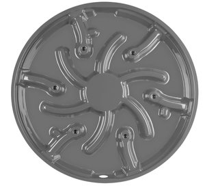lot 363 image: Tough Pans 24-in ID Plastic Water Heater Drain Pan with PVC