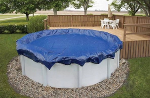 lot 373 image: Arctic Armor WC910-4 15 Year 28 Round Above Ground Swimming Pool Winter Covers