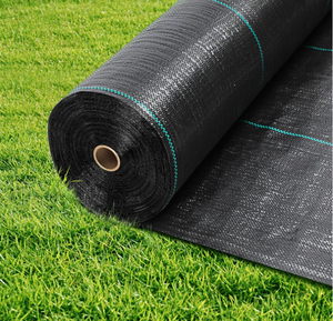 lot 432 image: Rengue Weed Barrier Landscape Fabric, 3 x 100FT Weed Blocker Garden Ground Cover Fabric, 2.4 oz