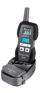 lot 632 image: Premier Pet 600 Yard Remote Trainer Corrects Unwanted Behaviors for All Size Dogs, 3 Correction Modes Tone, Vibration, & Static, Rechargeable, Durable, Water Submersible, Expandable to 2 Dogs