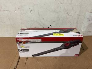 lot 500 image: Hyper Tough 20V Max Battery Powered Cordless 130 mph Leaf Sweeper, HT21-401-003-05