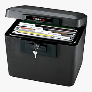 lot 67 image: SentrySafe 1170 Box Safe with Key Lock, 0.61 Cu. ft