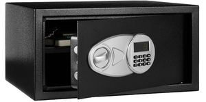 lot 80 image: Amazon Basics Steel Security Safe with Programmable Electronic Keypad 1 Cubic Feet
