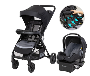 lot 84 image: Baby Trend Sonar Seasons Travel System with EZ-Lift 35 Infant Car Seat