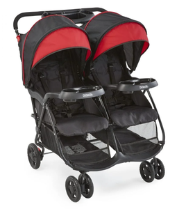 lot 96 image: Kolcraft Cloud Plus Double Baby Stroller