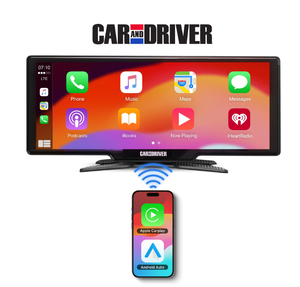 lot 194 image: Car and Driver Intellidash Pro X10 Wireless Carplay 10 Touch Screen Display