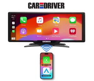 lot 196 image: Car and Driver Intellidash Pro X10 Wireless Carplay 10 Touch Screen Display