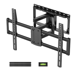 lot 529 image: USX MOUNT Full Motion TV Wall Mount for 47-90 TVs Swivels Tilts Extension Rotation Holds up to 132lbs Max VESA 600x400mm, Fit 16 Wood Stud