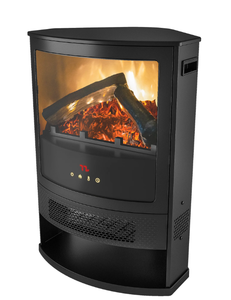 lot 563 image: Better Homes & Gardens New Electric Corner Stove Heater with Remote