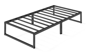 lot 570 image: Twin Size Zinus Lorelai 12 Metal Platform Bed Frame