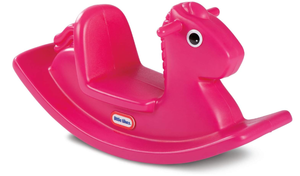 lot 592 image: Little Tikes Rocking Horse Magenta