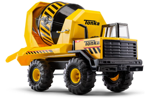 lot 593 image: Tonka Steel Classics Mighty Cement Mixer - Made with Steel & Sturdy Plastic