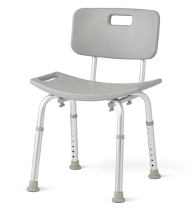 lot 656 image: Medline Bath Chair, Bench, Seat, Stool for Disabled, Seniors & Elderly Bathroom Transfer Inside ShowerTubBathtub
