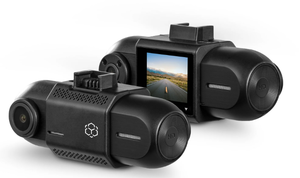 lot 721 image: YADA 1080P Dual Camera Dashcam, 120 Degree Wide Angle Lens, 1.5 LCD Screen, G-Sensor Technology with Park and Record Mode