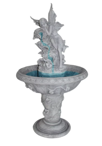 lot 82 image: Design Toscano Pixie Fairy Sculptural Fountain KY688