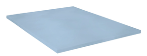 lot 629 image: Mainstays 2 Memory Foam Mattress Topper, Queen