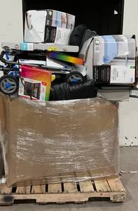 lot 907 image: Wholesale Pallet of Assorted Miscellaneous Items