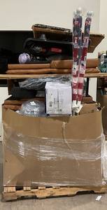lot 908 image: Wholesale Pallet of Assorted Miscellaneous Items