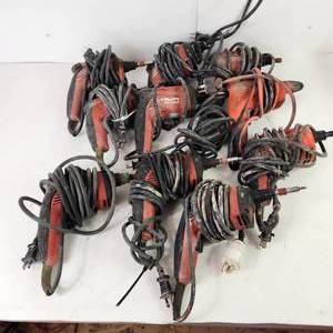 lot 2 image: Lot Of Ten Hilti SD 4500 Corded Screwdrivers Tested Work