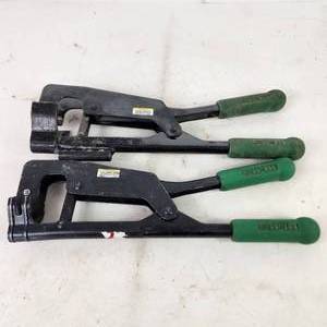 lot 9 image: Lot Of Two Greenlee 724 Stud Punch Great Condition