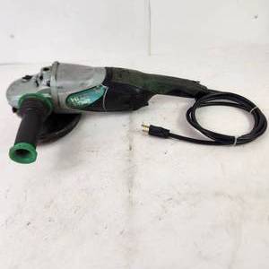 lot 10 image: Hitachi G 23MR Disc Grinder Corded 120V Tested Works