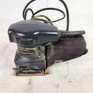 lot 17 image: Sears Craftsman Corded Finishing Sander Good Condition Tested Works