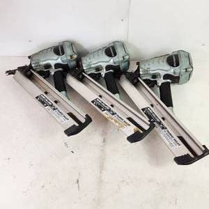 lot 57 image: Lot Of Three Metabo HPT Paper Collated Framing Nailers NR 90AD PARTS AND REPAIR ONLY