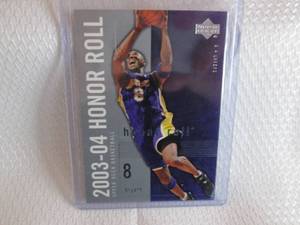 lot 11 image: 2003-04 Upper Deck Kobe Bryant Card...