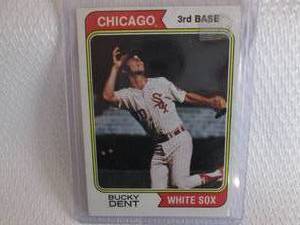 lot 16 image: 1974 Topps Bucky Dent Card...