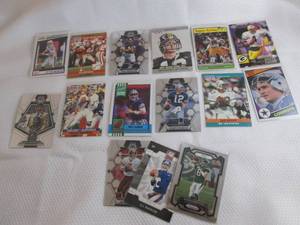 lot 26 image: Assorted Hall Of Fame QuarterBack C...