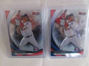 lot 36 image: 2020 Bowman Best Royce Lewis Prospe...
