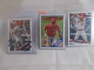 lot 56 image: 2021 - 2023 Topps Mike Trout Insert...