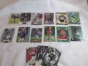 lot 62 image: Assorted Football Rookie Cards...