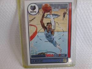 lot 68 image: 2020-21 NBA Hoops JA Morant Card...