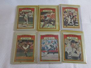 lot 69 image: 1972 Topps Baseball In Action Cards...