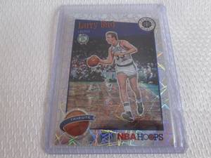lot 83 image: 2019-20 NBA Hoops Larry Bird Silver...