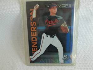 lot 100 image: 2020 Bowman Platinum Gunnar Henders...