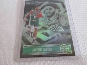 lot 104 image: 2020-21 Illusions Jayson Tatum Card...